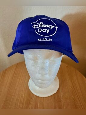 Disney+ Day Hat Cap Strapback Blue Embroidered Promo Event 11.12.21 Adult
